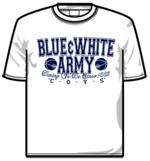 BLUE AND WHITE ARMY