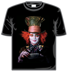 ALICE IN WONDERLAND - MAD HATTER PORTRAIT