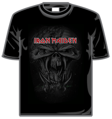 IRON MAIDEN - SILVER LOGO WATERMARK